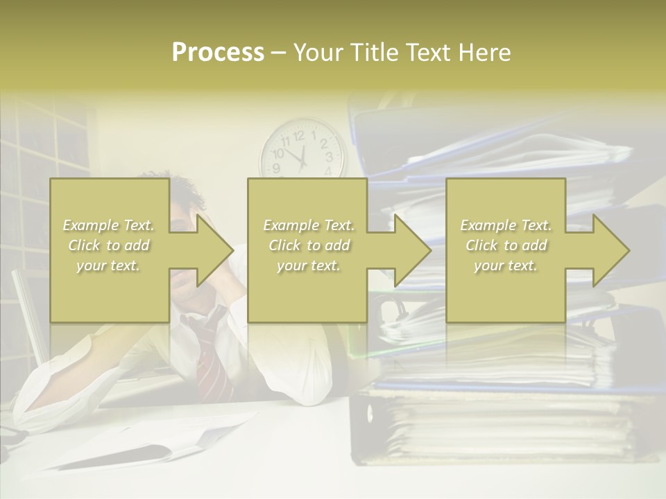Pain Male Tired PowerPoint Template