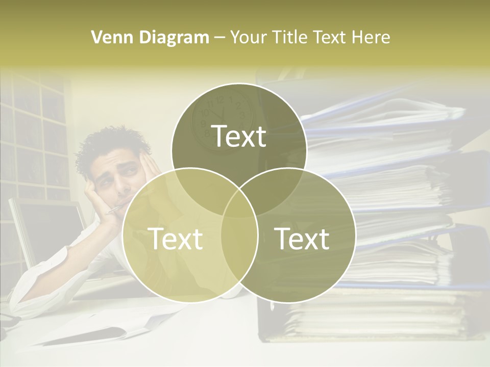 Pain Male Tired PowerPoint Template