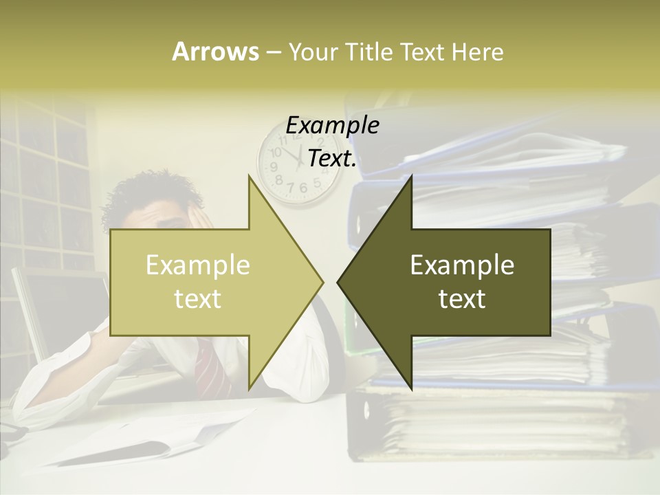Pain Male Tired PowerPoint Template