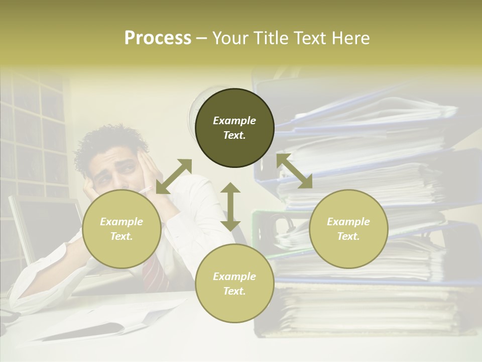 Pain Male Tired PowerPoint Template