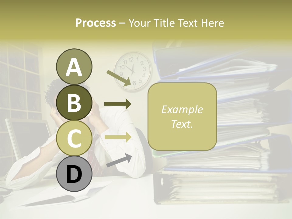 Pain Male Tired PowerPoint Template