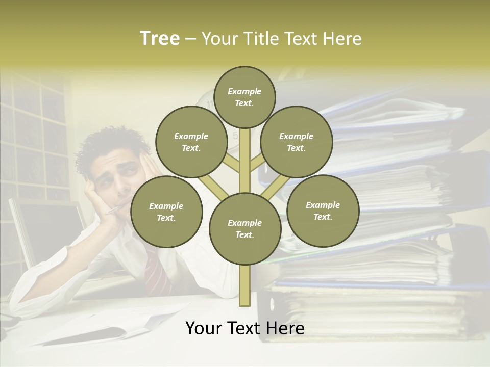 Pain Male Tired PowerPoint Template