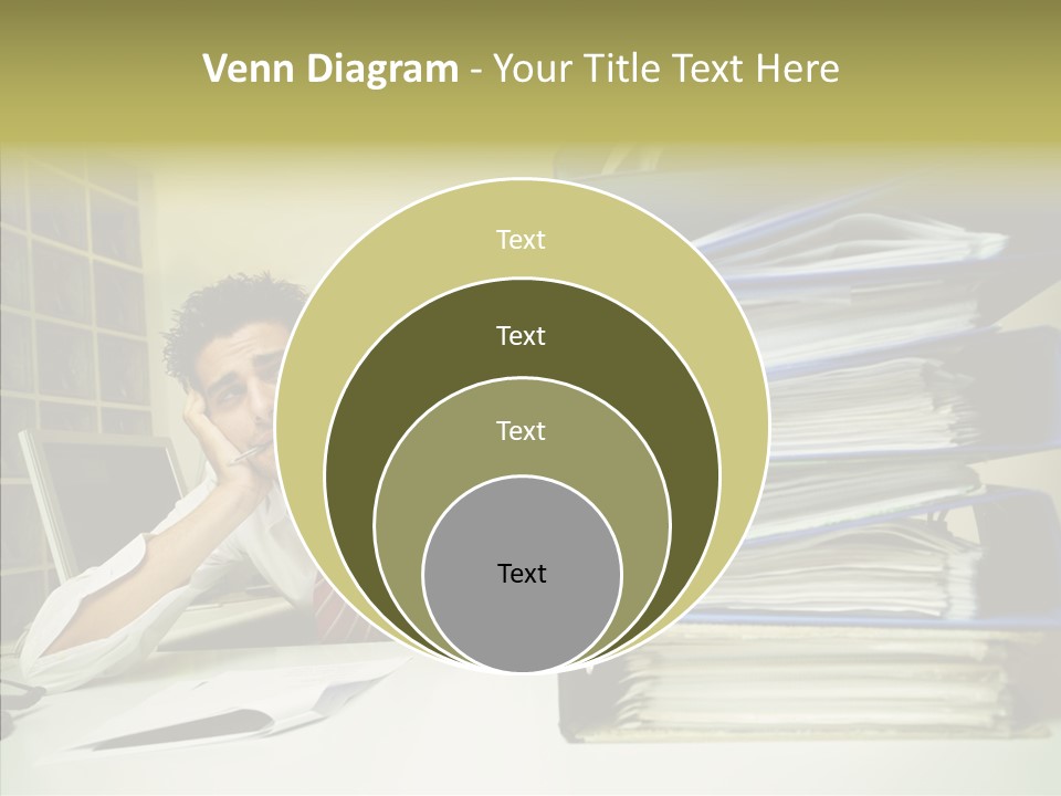 Pain Male Tired PowerPoint Template