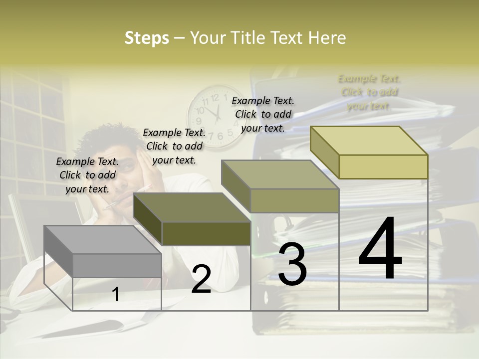 Pain Male Tired PowerPoint Template