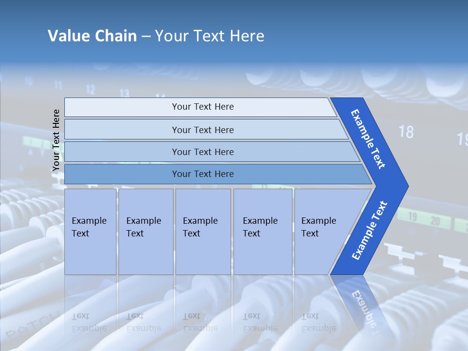 Connectors Network Speed PowerPoint Template