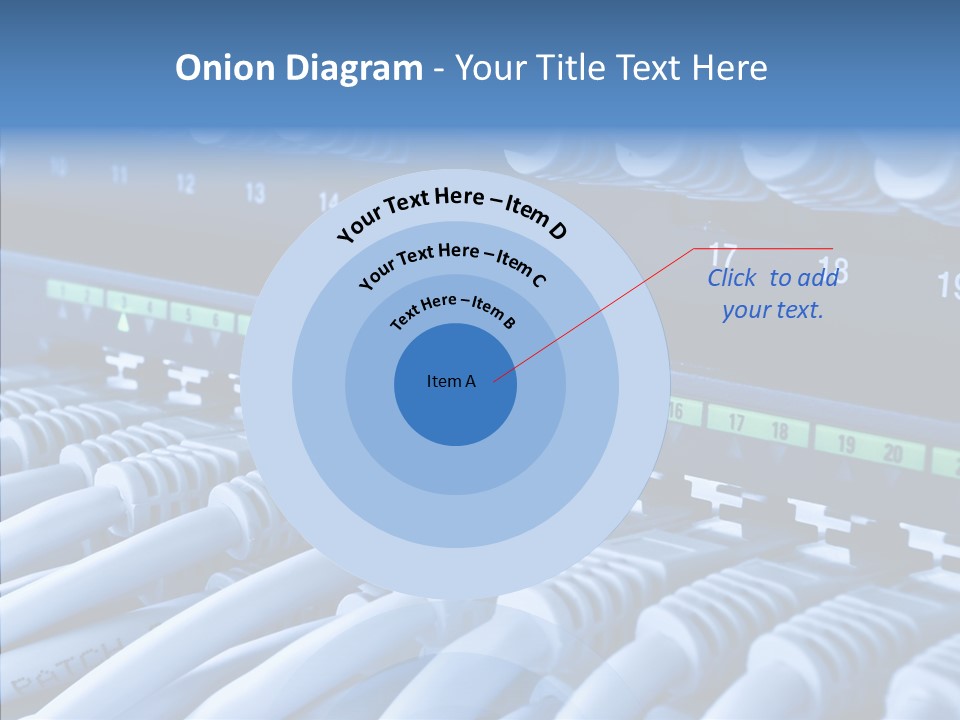 Connectors Network Speed PowerPoint Template