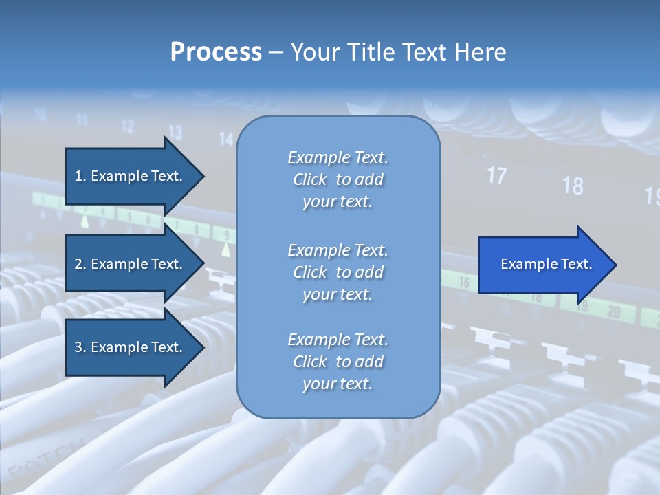 Connectors Network Speed PowerPoint Template