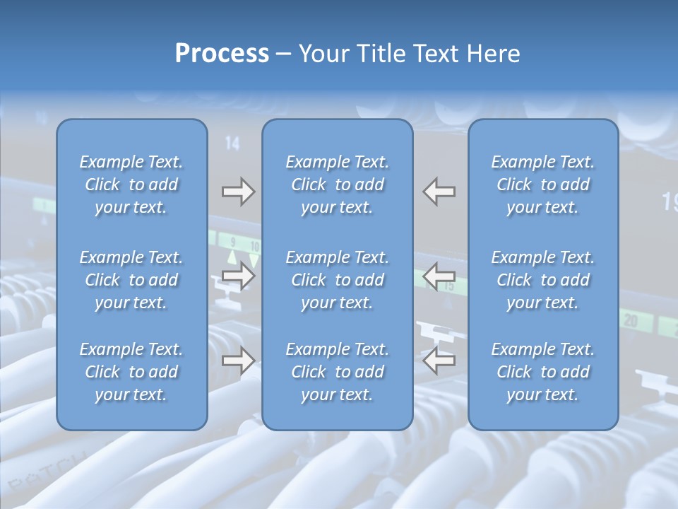 Connectors Network Speed PowerPoint Template