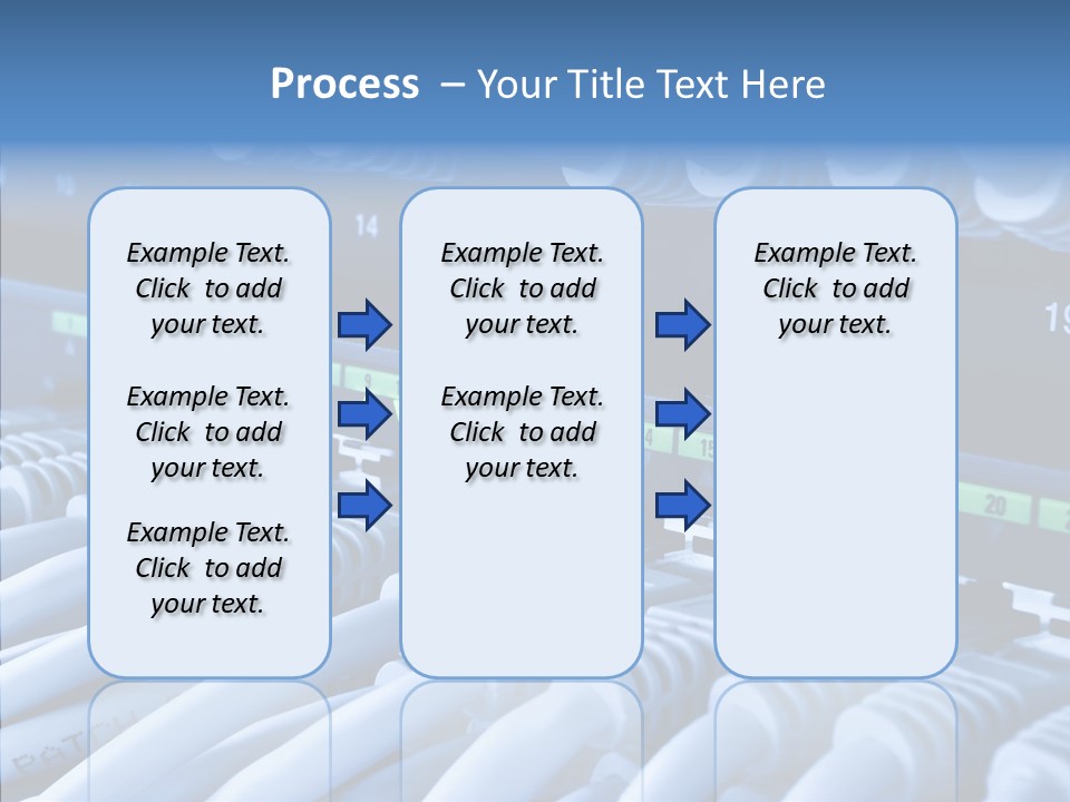 Connectors Network Speed PowerPoint Template
