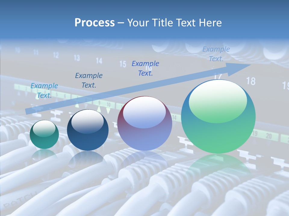 Connectors Network Speed PowerPoint Template