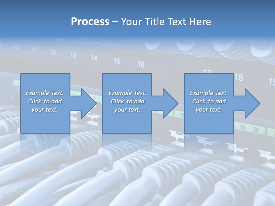 Connectors Network Speed PowerPoint Template