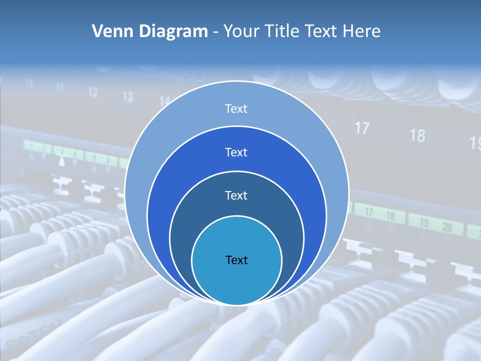 Connectors Network Speed PowerPoint Template