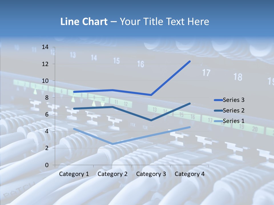 Connectors Network Speed PowerPoint Template