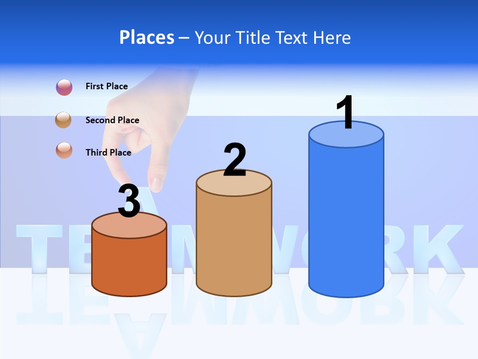 Holding Achievement Positivity PowerPoint Template