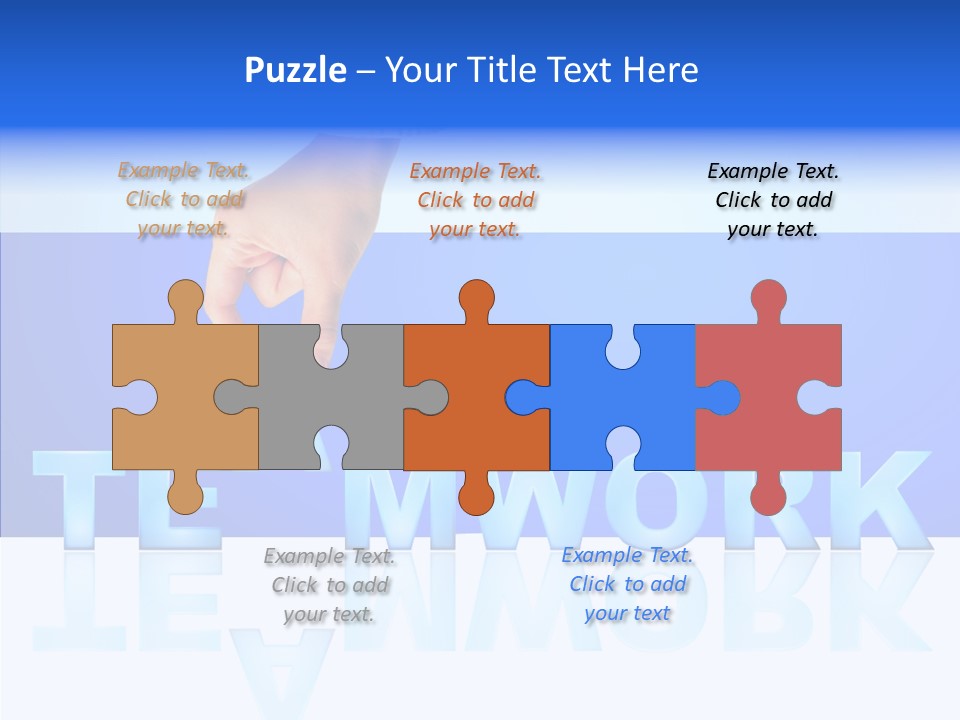 Holding Achievement Positivity PowerPoint Template