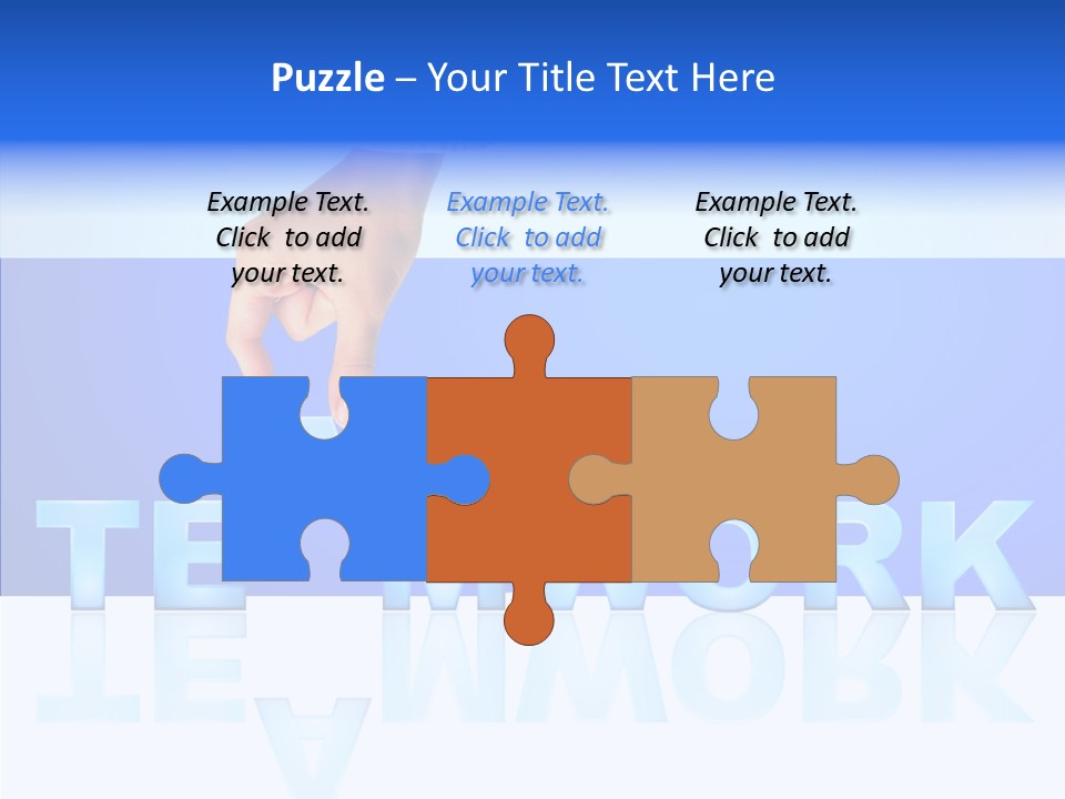 Holding Achievement Positivity PowerPoint Template