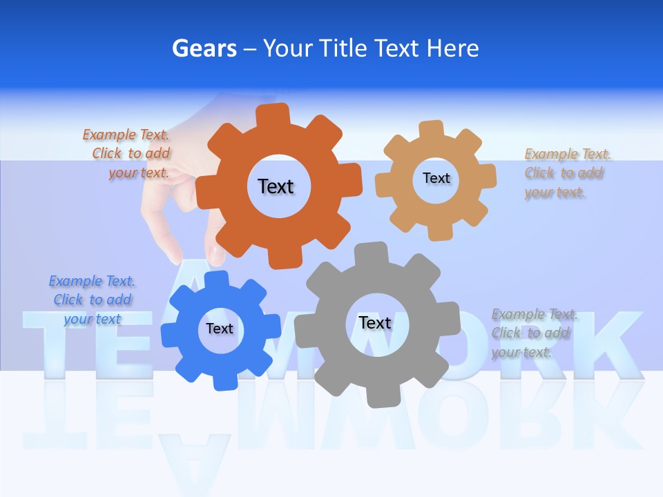 Holding Achievement Positivity PowerPoint Template