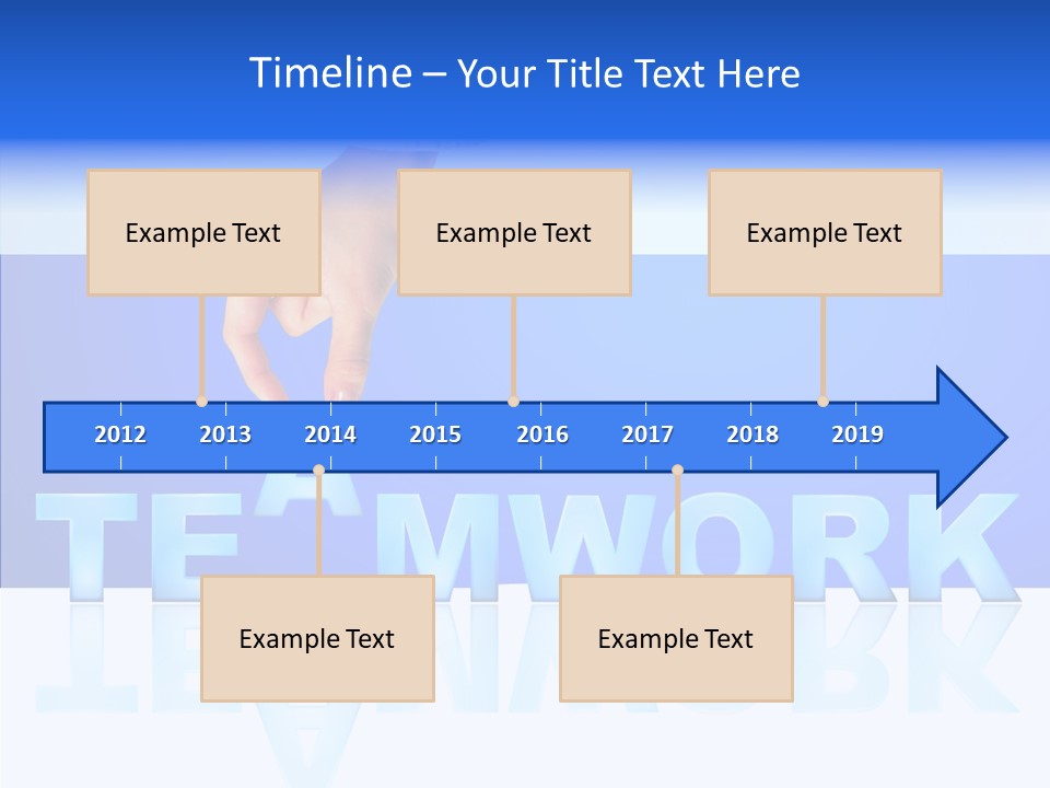 Holding Achievement Positivity PowerPoint Template