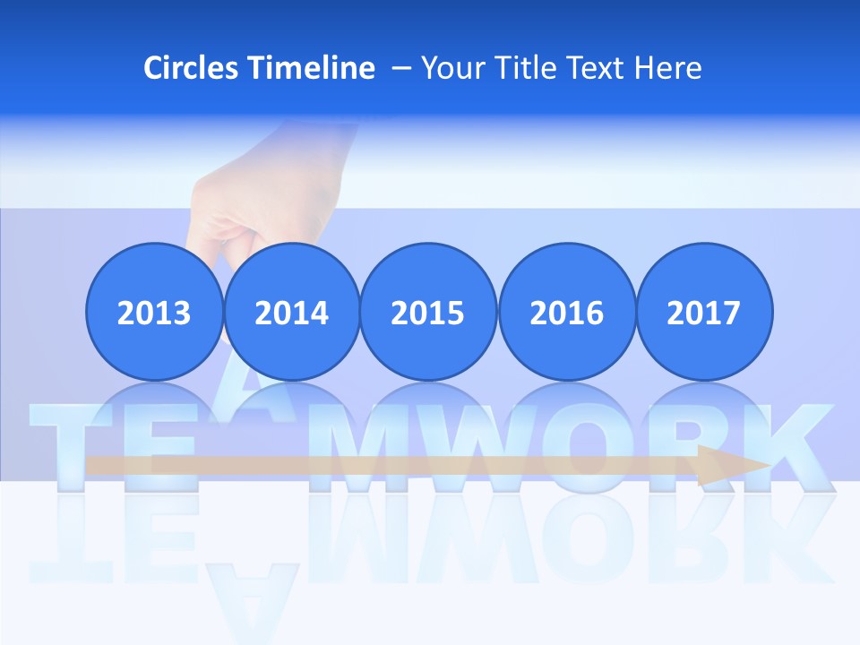 Holding Achievement Positivity PowerPoint Template