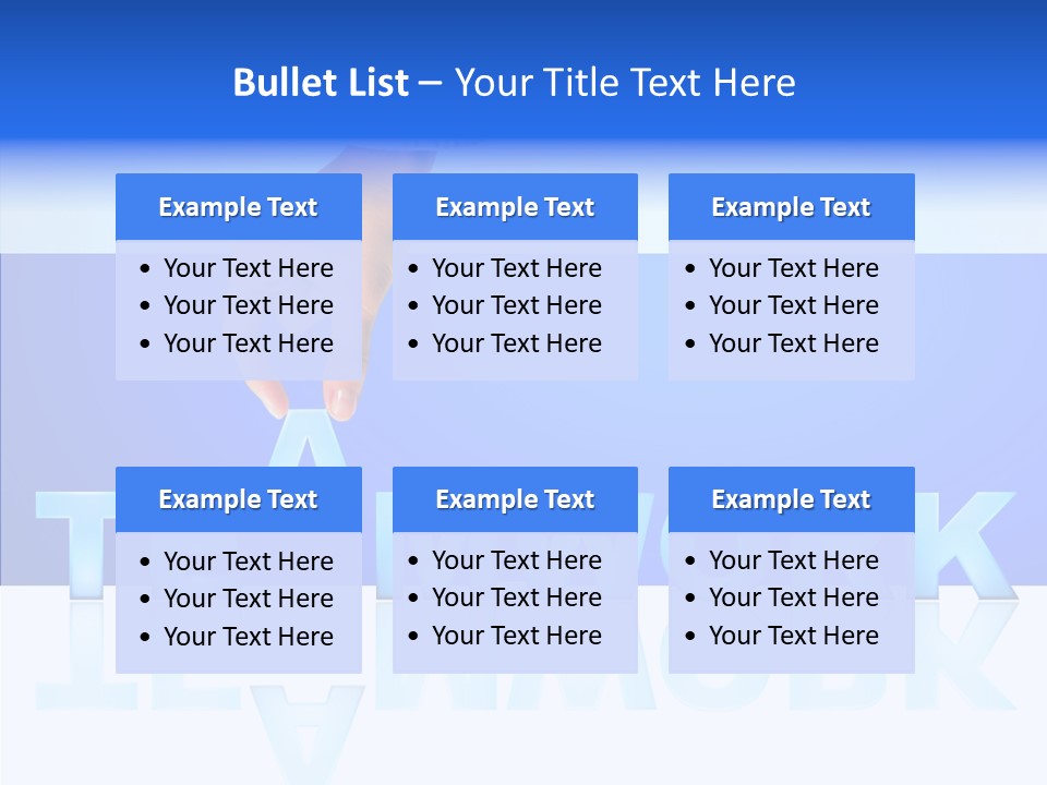 Holding Achievement Positivity PowerPoint Template