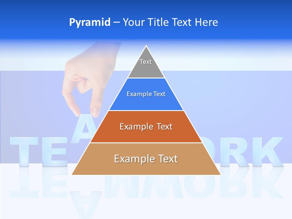 Holding Achievement Positivity PowerPoint Template