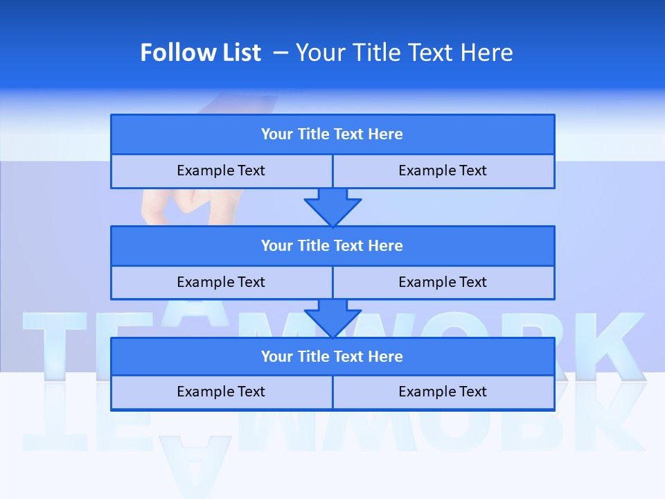 Holding Achievement Positivity PowerPoint Template