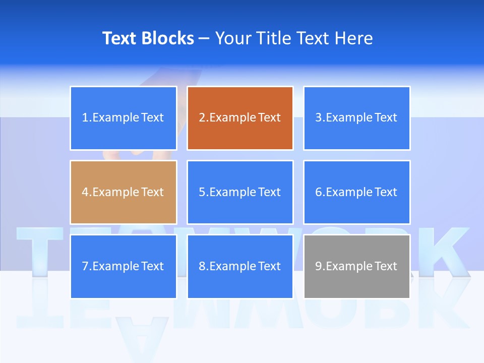 Holding Achievement Positivity PowerPoint Template