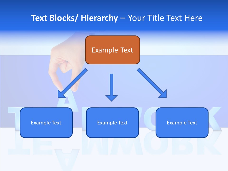 Holding Achievement Positivity PowerPoint Template