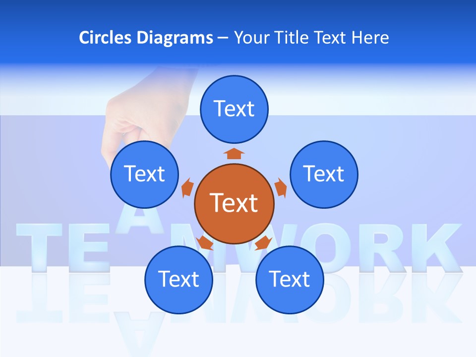 Holding Achievement Positivity PowerPoint Template