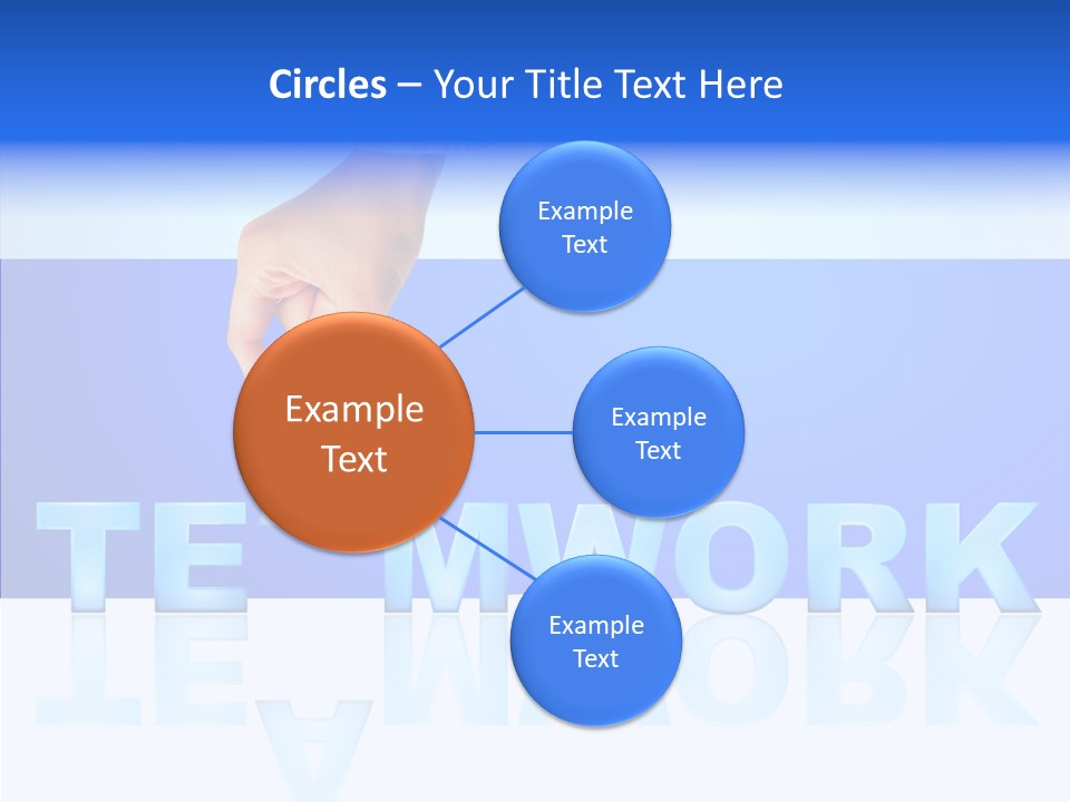 Holding Achievement Positivity PowerPoint Template