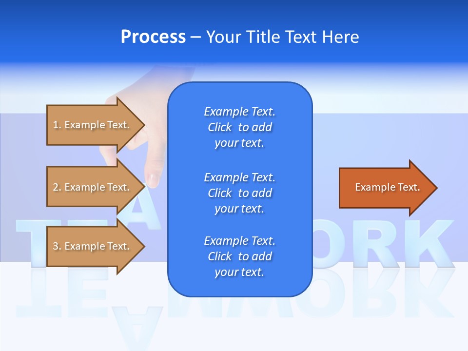 Holding Achievement Positivity PowerPoint Template