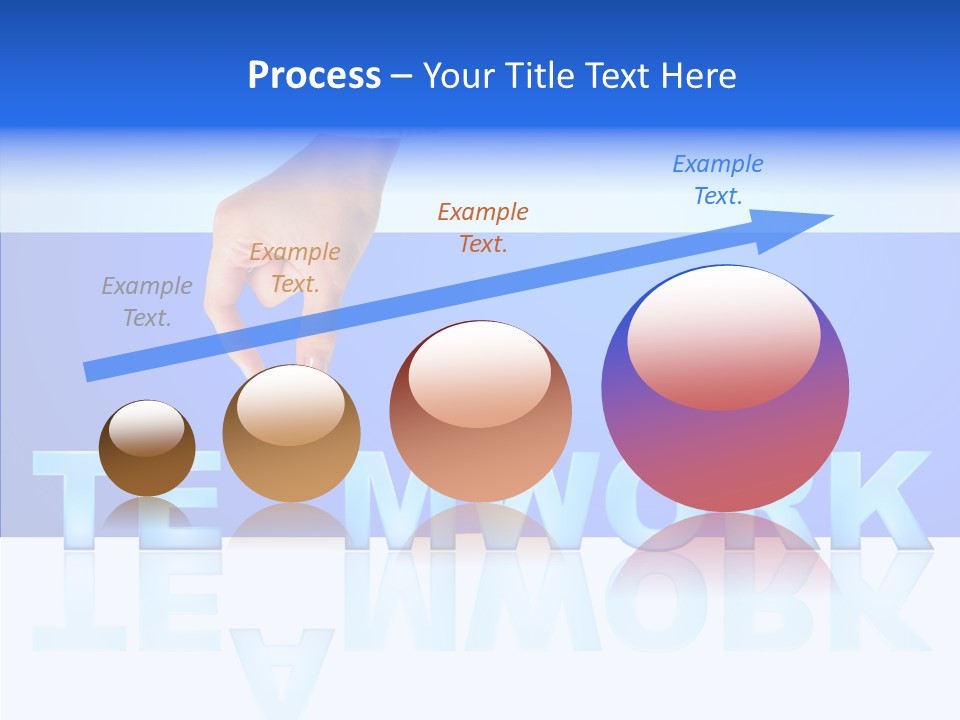 Holding Achievement Positivity PowerPoint Template