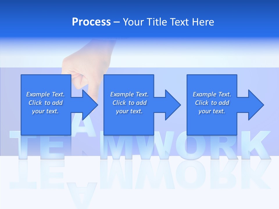 Holding Achievement Positivity PowerPoint Template