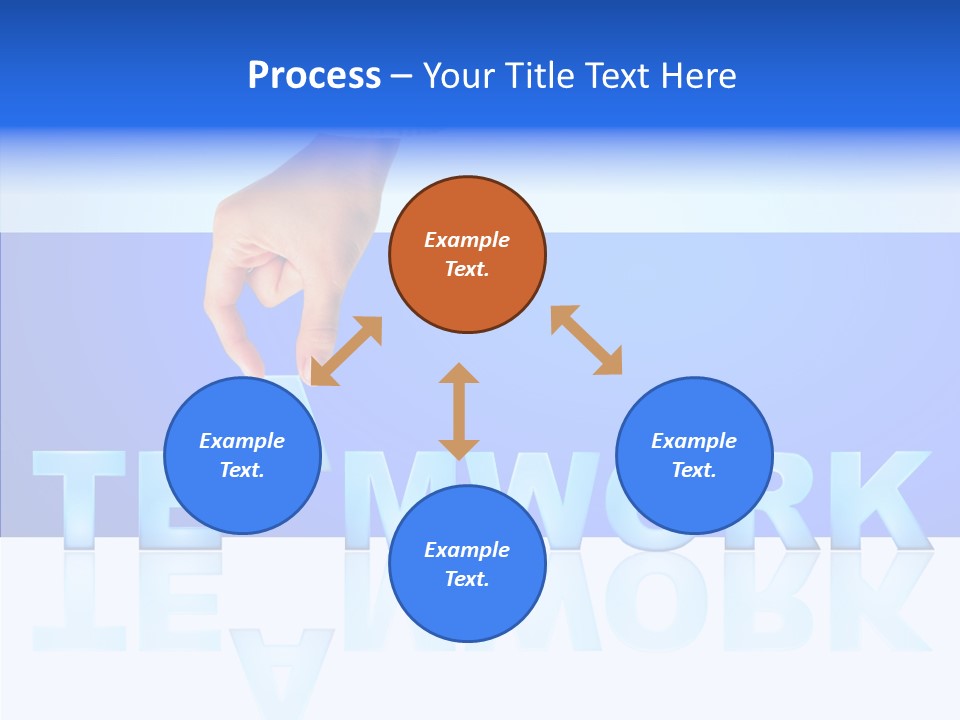 Holding Achievement Positivity PowerPoint Template