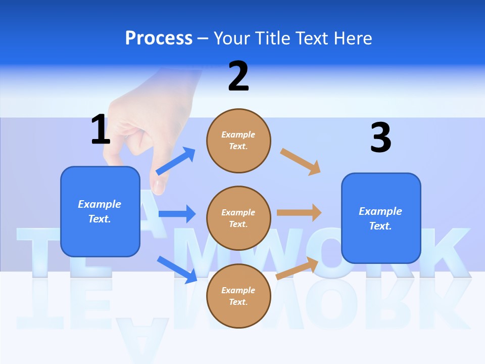 Holding Achievement Positivity PowerPoint Template