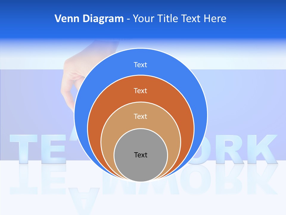 Holding Achievement Positivity PowerPoint Template