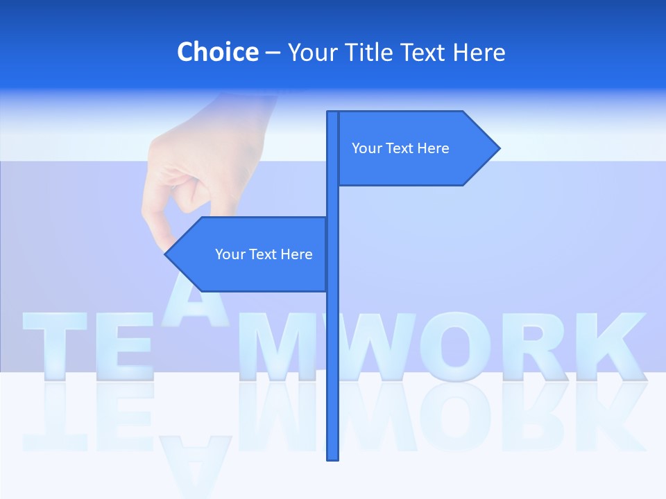 Holding Achievement Positivity PowerPoint Template