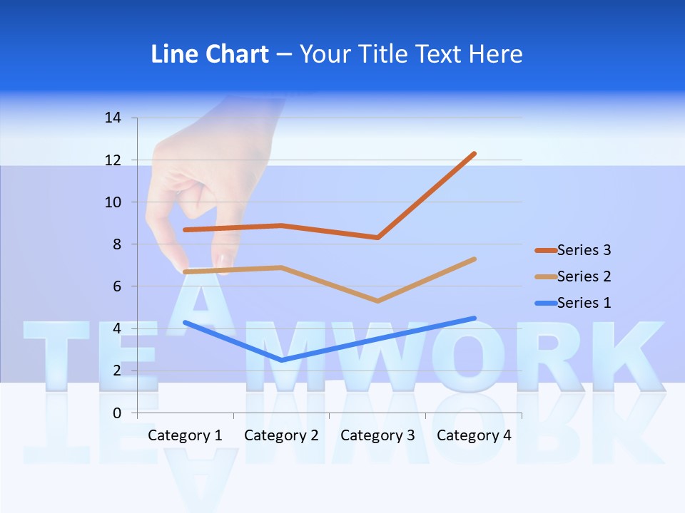 Holding Achievement Positivity PowerPoint Template