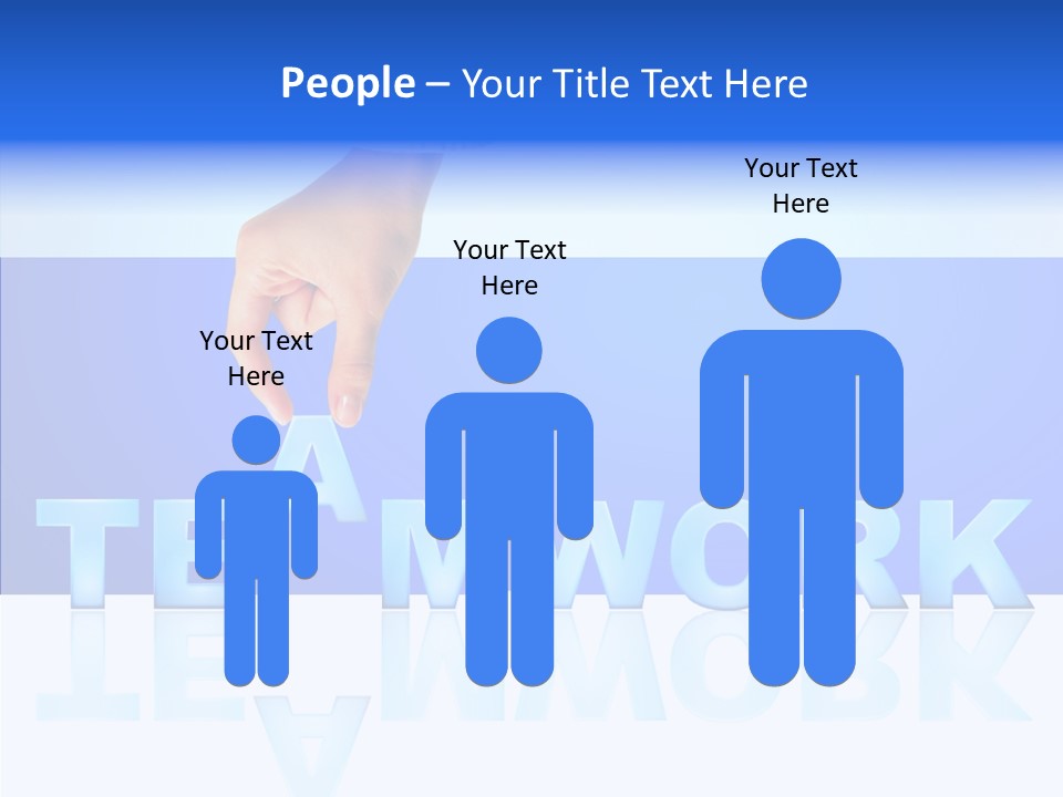 Holding Achievement Positivity PowerPoint Template