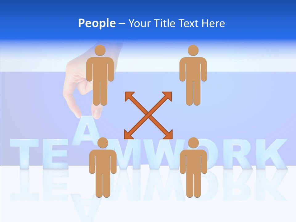 Holding Achievement Positivity PowerPoint Template