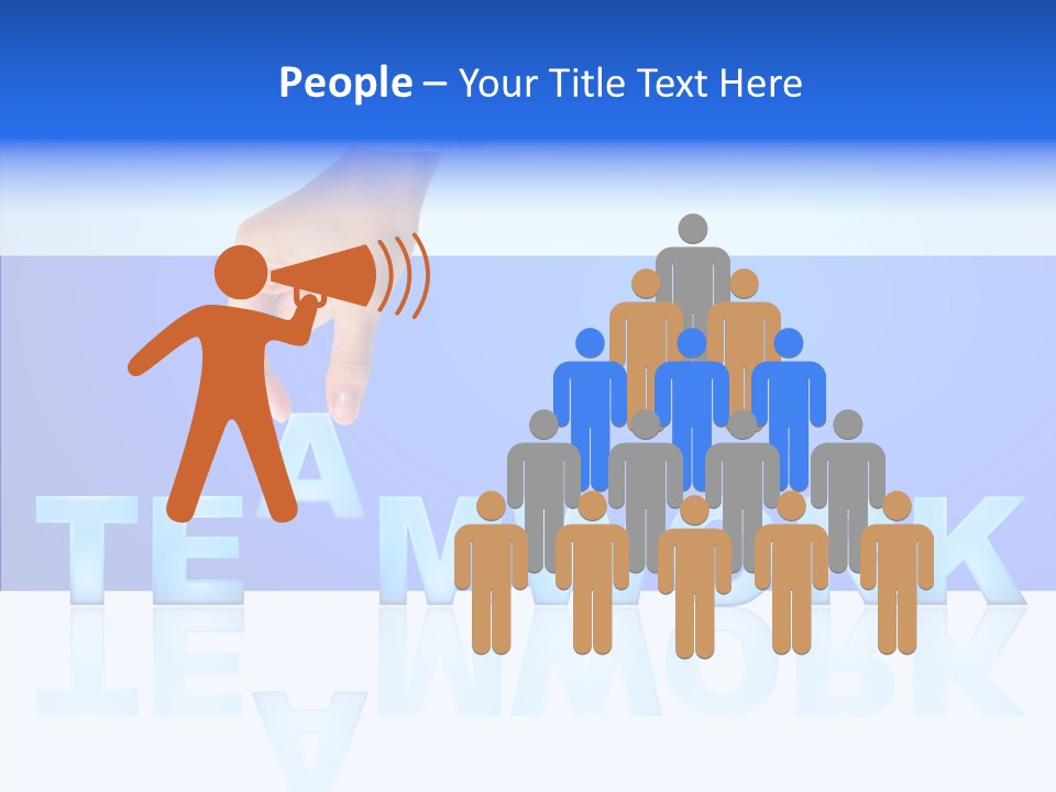 Holding Achievement Positivity PowerPoint Template