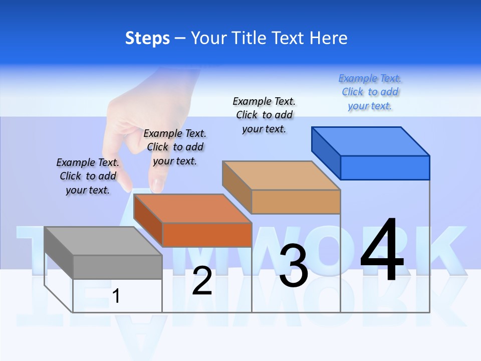 Holding Achievement Positivity PowerPoint Template