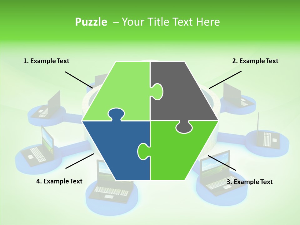 Mobility Earth Isolated PowerPoint Template