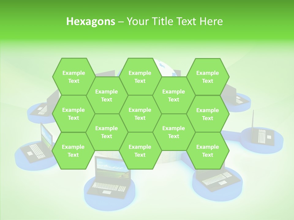 Mobility Earth Isolated PowerPoint Template