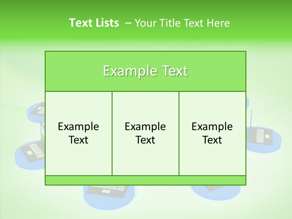 Mobility Earth Isolated PowerPoint Template
