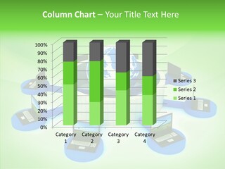 Mobility Earth Isolated PowerPoint Template