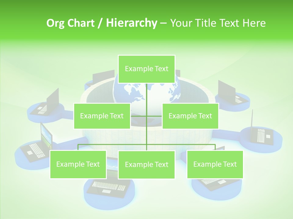 Mobility Earth Isolated PowerPoint Template