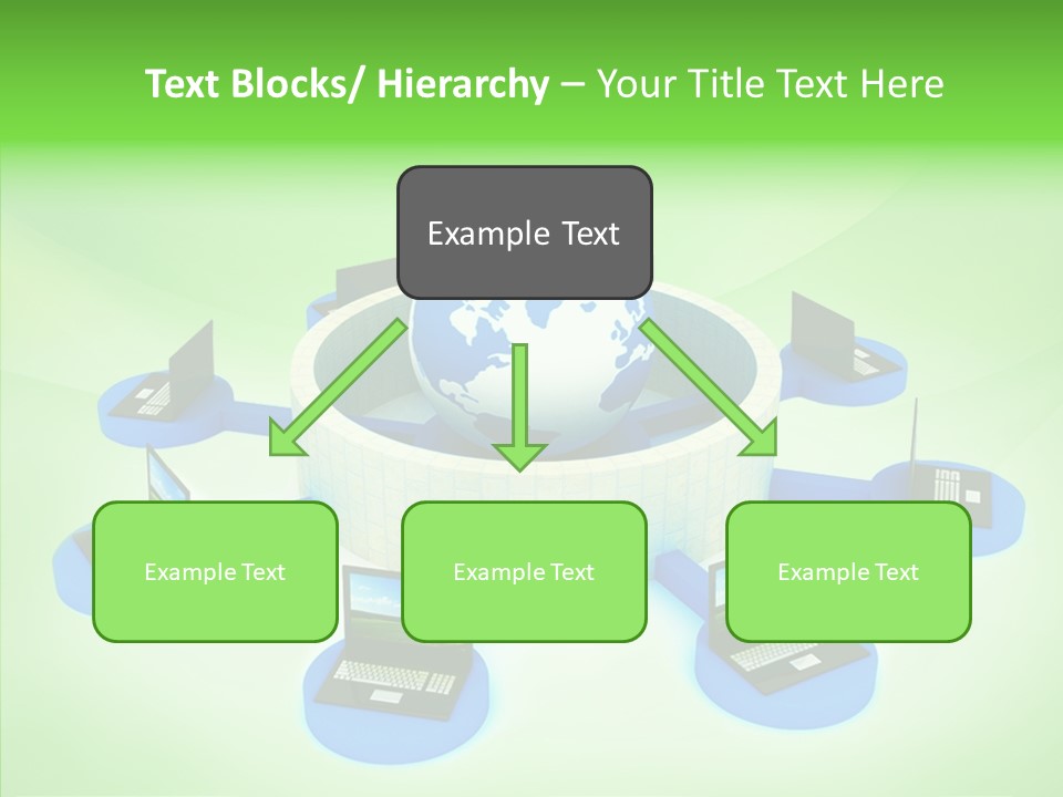 Mobility Earth Isolated PowerPoint Template