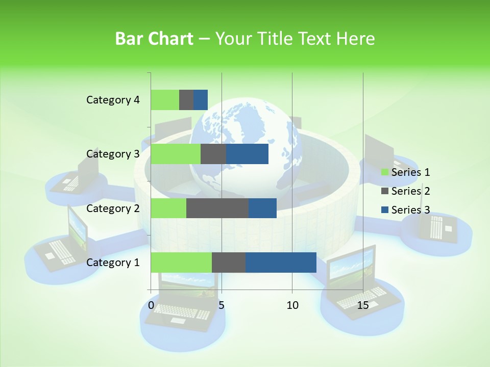 Mobility Earth Isolated PowerPoint Template