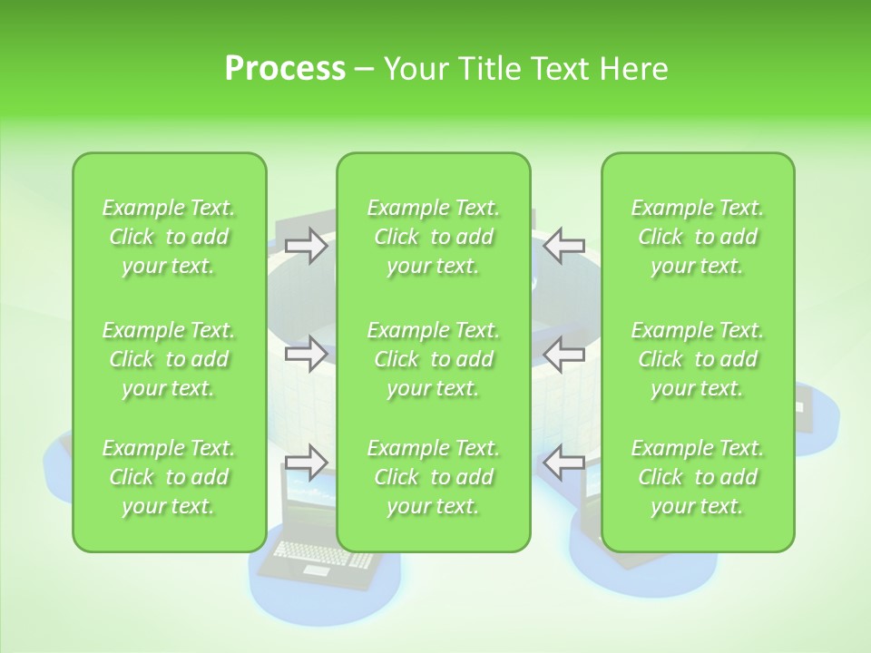 Mobility Earth Isolated PowerPoint Template